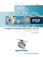 Flanged Standard Bore Ball Valves: ANSI CLASS 150 & 300