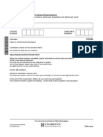 Cambridge International Advanced Subsidiary and Advanced Level