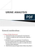 Urine Analysis