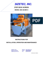 Manual de Zaranda Alta Frecuencia Sds38-6mv-5 (Sr4639)