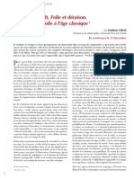 Folie Et Deraison.. Fréderic GROS PDF