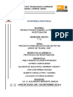 Pet. Protocolo de Investigacion Pet