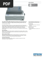 Epson FX 890 Ficha Técnica