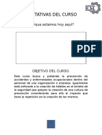 Manual de Curso Prevención de Accidentes