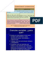 Objeto de Estudio de Las Ciencias Sociales