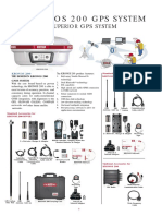 021-22542747 - Jual Gps Geodetik CRONOS 200 RTK - Jakarta