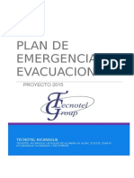 Plan de Emergencia y Evacuacion Tecnotel