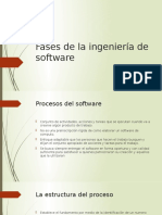 Fases de La Ingeniería de Software