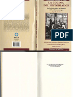 LA COCINA DEL HISTORIADOR. Reflexiones Sobre La Historia de La Cultura Europea