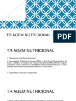 Aula 3 - Triagem Nutricional