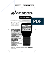 Actron GM Code Scanner Cp9001