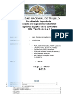 Informe Final Del Diagnóstico Logístico La Melchorita S.A.C.