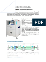 VCTA-A586/B586 On Line Automatic Optic Inspection (AOI) : Easy To Operate and Multi-Function AOI