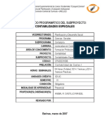 Contabilidades Especiales