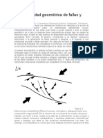 Compatibilidad Geométrica de Fallas y Pliegues