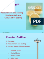 Chapter Eight: Measurement and Scaling: Fundamentals and Comparative Scaling