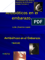 ANTIBIOTICOS EN EL EMBARAZO Presentación