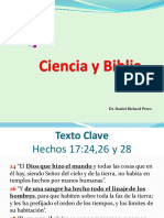 Ciencia y Biblia