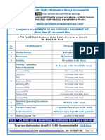 ISO 13485 2016 Documentation Manual Clause Wise Requirements