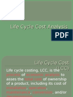 Life Cycle Cost Analysis