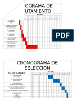 Cronograma de Reclutamiento