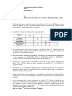 Problemas de Química (Unidad II, III y IV) PROFESORA ANGELICA ARIAS UNET