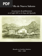 Libro Villa de Nueva Salento