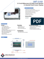 LWT-215O - Caltron 21.5 (22) Inch Widescreen LCD Open Frame Monitor and Industrial Touch Screen Displays