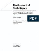 Mathematical Techniques: Oxford