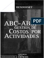 ABC ABM, Gestión de Costos Por Actividades - Bendersky PDF