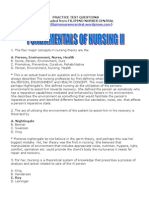 Practice Test Questions Downloaded From FILIPINO NURSES CENTRAL