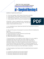 Practice Test Questions Downloaded From FILIPINO NURSES CENTRAL