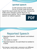 Reported Speech