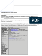 Making Plastic From Potato Starch