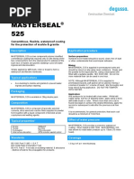 TDS - Masterseal 525