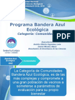 Bandera Azul Ecológica - Comunidades