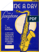 A Tune A Day Saxophone Course