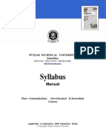 Syllabus: Manual