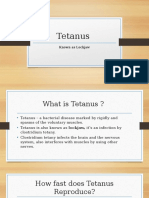 Tetanus