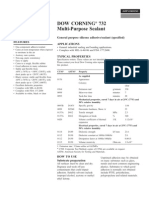 Dow Corning 732 Multi-Purpose Sealant: Product Information