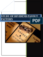 Study of Dividend Payout Pattern