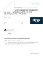 SUMMARY of Magnetic Effect of Electric Current