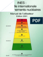 INES: Echelle Internationale Des Évènements Nucléaires - Manuel de L'utilisateur