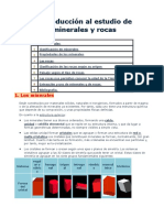 Introducción Al Estudio de Minerales y Rocas