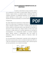 Diferentes Tipos de Suministros Energéticos en Las Industrias