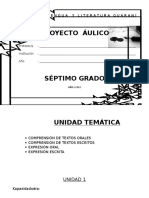 Plan de Unidad 7°guaraní