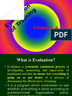 Chapter#7 (Evaluation of Training)