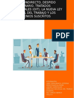 Despido Indirecto, Despido Arbitrario, Tratados Internacionales y La NLPL, Convenios Suscritos