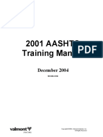 Valmont Aashto Training Manual PDF