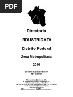 Directorio Industridata Distrito Federal PDF